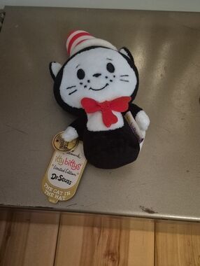 Hallmark The Cat in the Hat plush - red, white, black